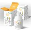 LipoCell MultiKids flytande kosttillskott med persikasmak (250 ml) - Bild 2