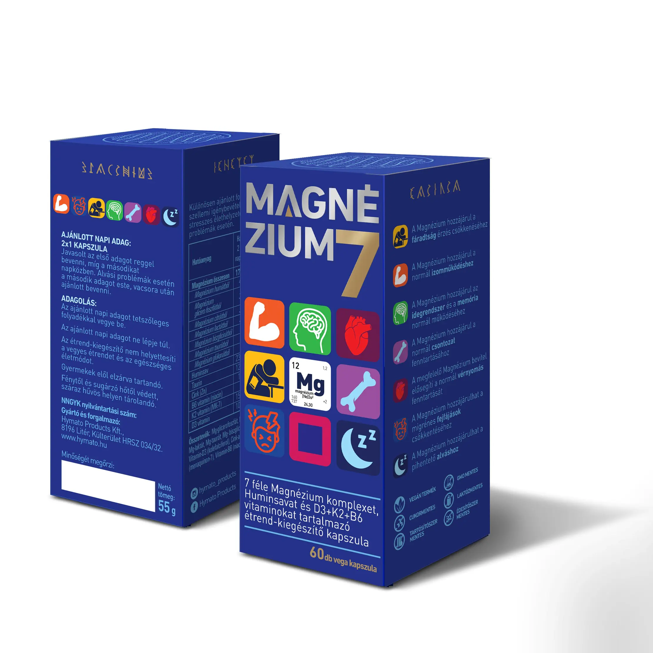 Magnesium7 kosttillskott, kapslar (60 st) - Bild 7