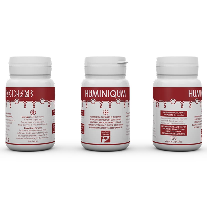 Huminiqum kapslar kosttillskott (120 kapslar) Originalet - ersätter Humiforte Plus+ - Bild 2