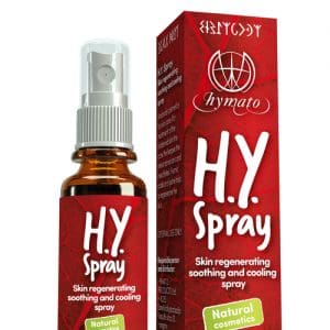 H.Y. Spray hudregenererande, lugnande och kylande sprej.