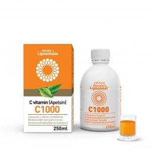 Liposomalt C-Vitamin C1000 (250 ml) Apelsinsmak