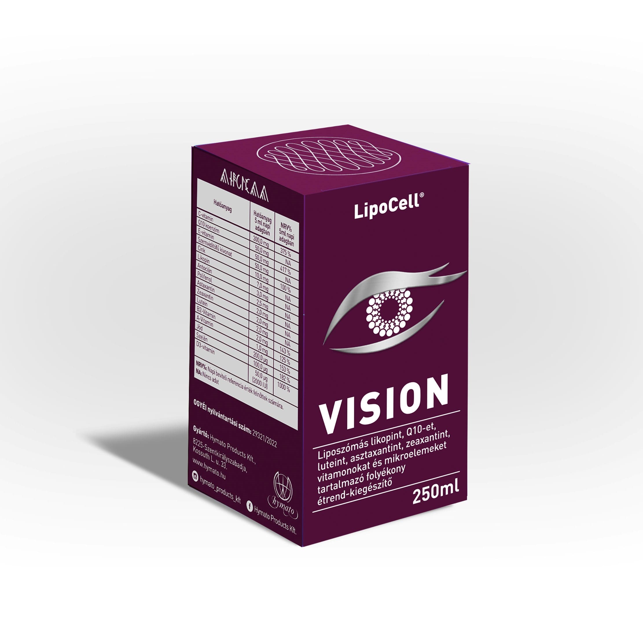 LipoCell Vision liposomalt kosttillskott (250 ml) - Bild 5