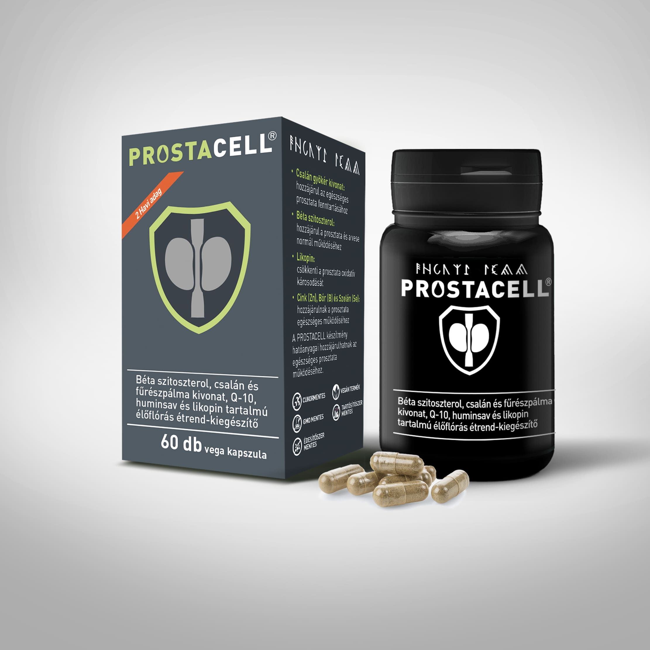 ProstaCell kapslar, kosttillskott (60 kapslar per burk)