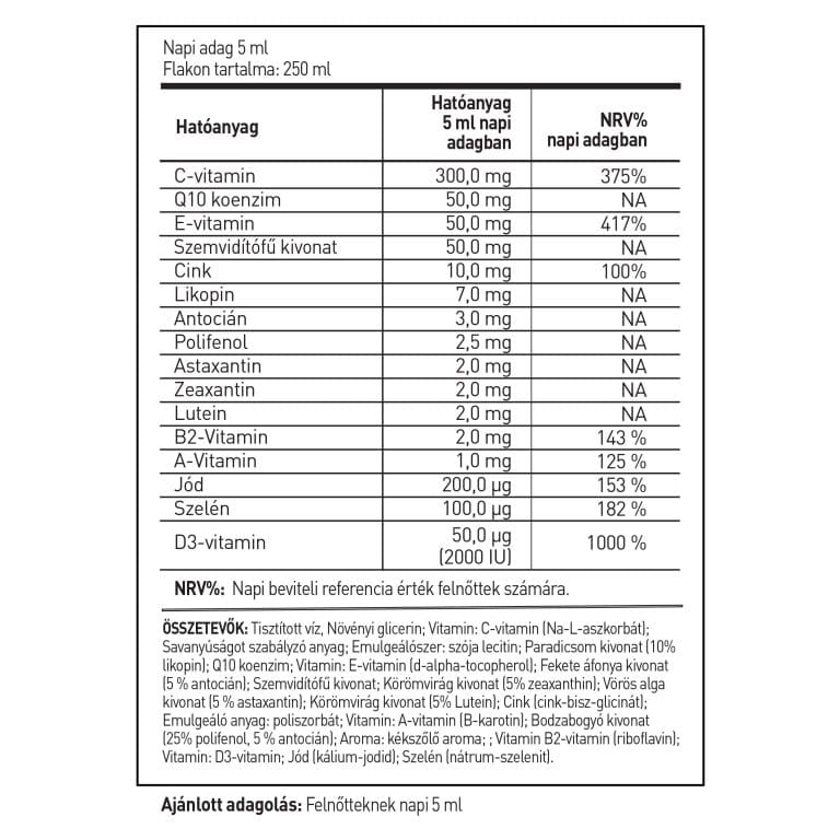 LipoCell Vision liposomalt kosttillskott (250 ml) - Bild 7