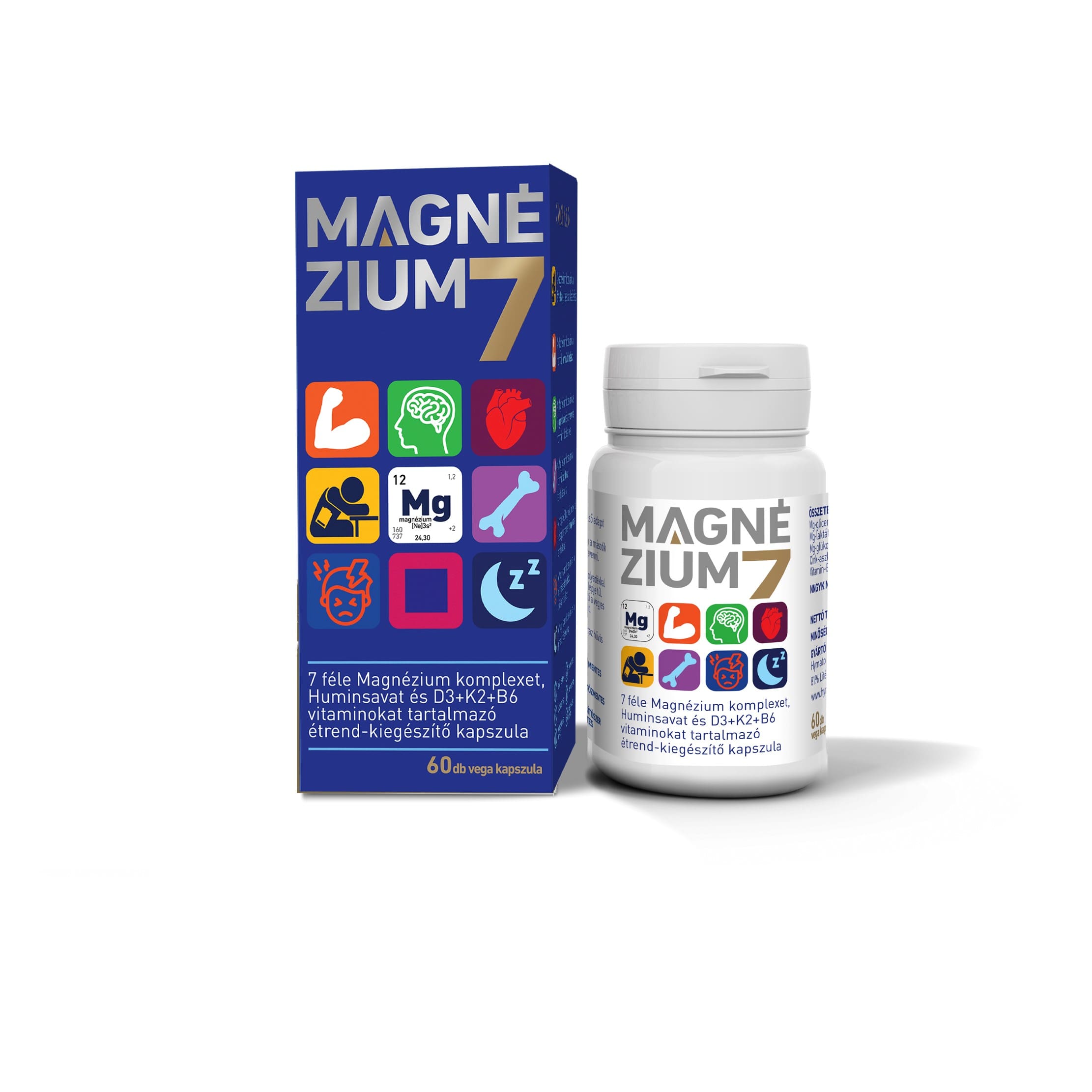 Magnesium7 kosttillskott, kapslar (60 st) - Bild 8